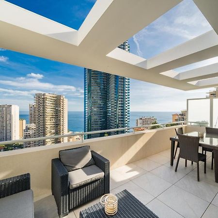 5Mn Monaco - Terrasse Vue Mer - Parking - Be Beausoleil Ngoại thất bức ảnh