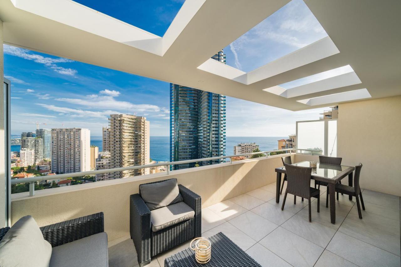 5Mn Monaco - Terrasse Vue Mer - Parking - Be Beausoleil Ngoại thất bức ảnh