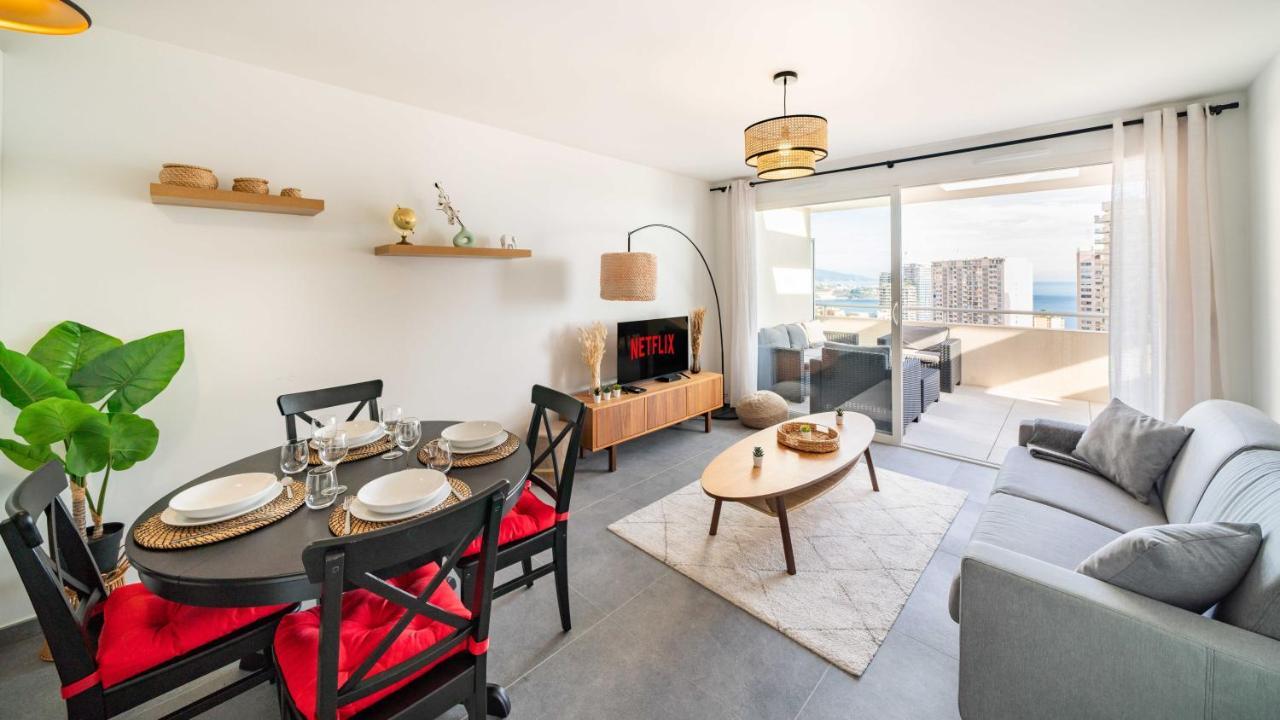 5Mn Monaco - Terrasse Vue Mer - Parking - Be Beausoleil Ngoại thất bức ảnh