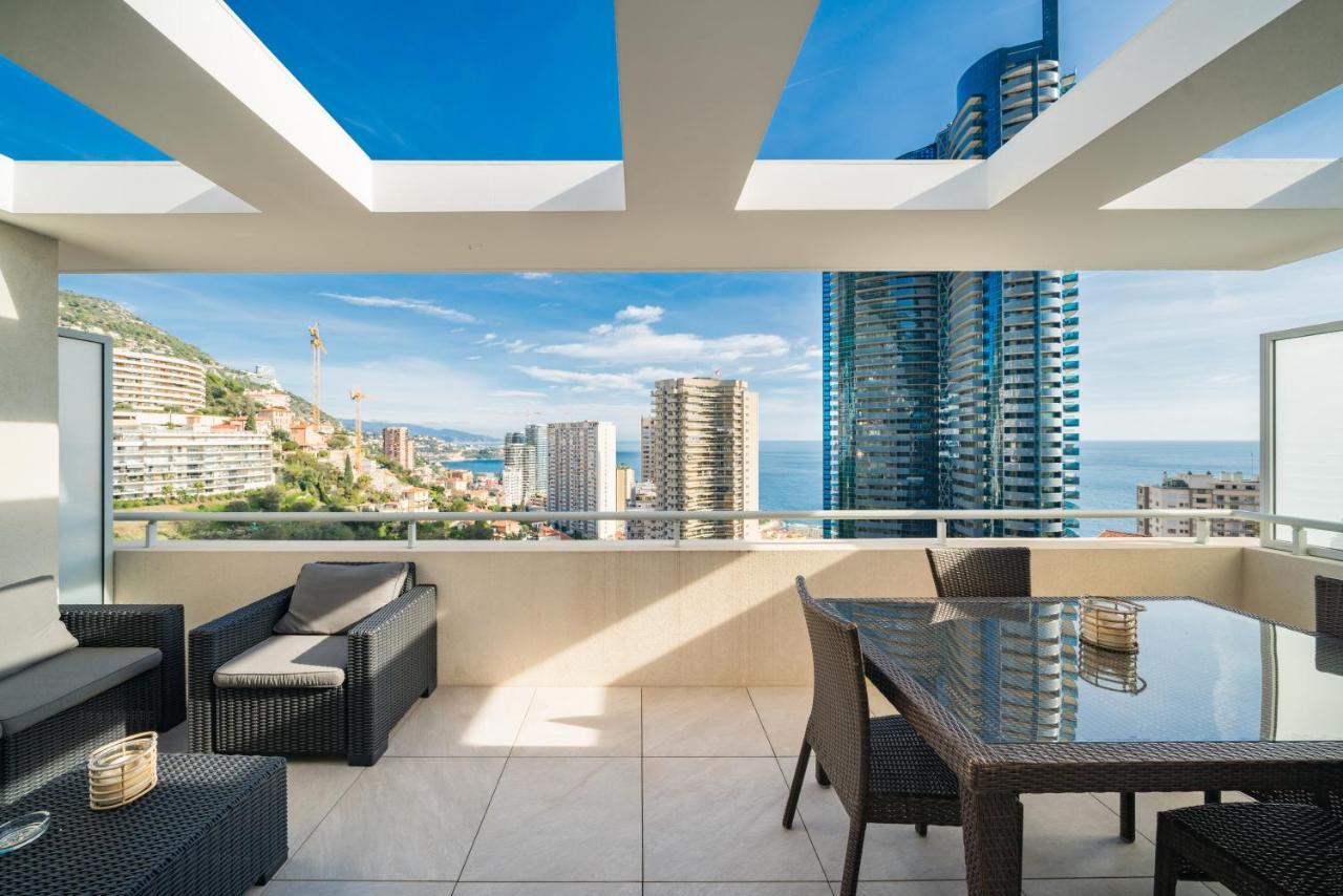 5Mn Monaco - Terrasse Vue Mer - Parking - Be Beausoleil Ngoại thất bức ảnh