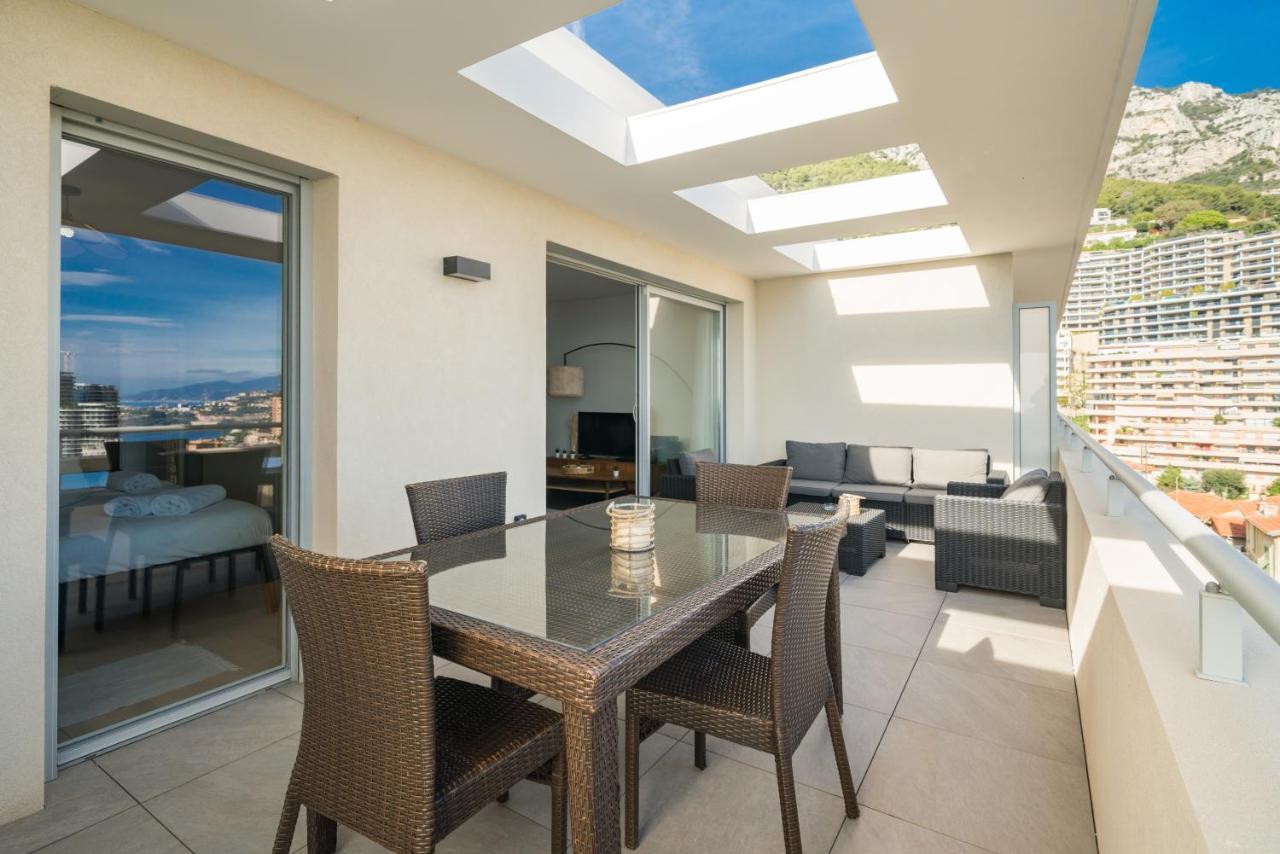 5Mn Monaco - Terrasse Vue Mer - Parking - Be Beausoleil Ngoại thất bức ảnh