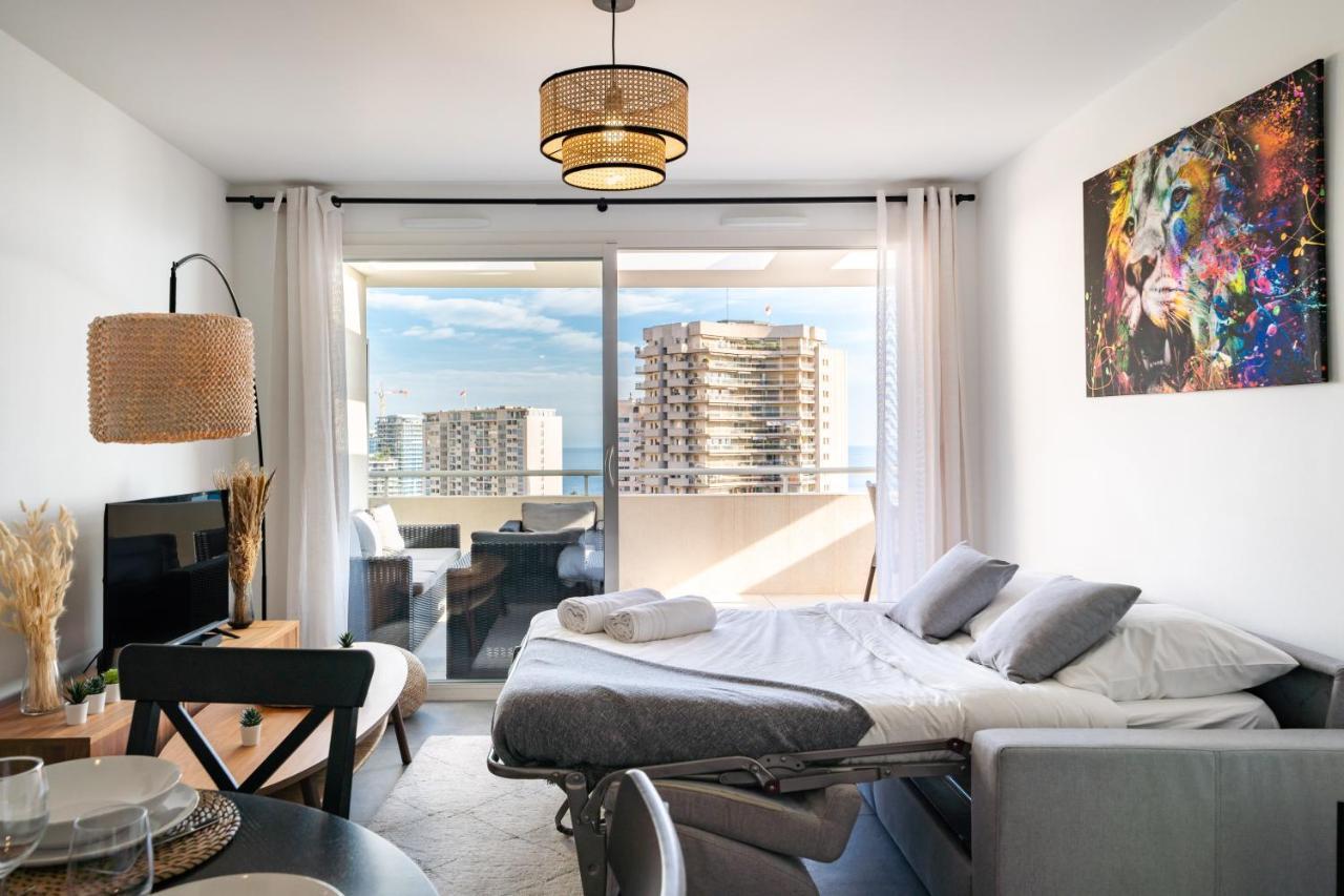 5Mn Monaco - Terrasse Vue Mer - Parking - Be Beausoleil Ngoại thất bức ảnh