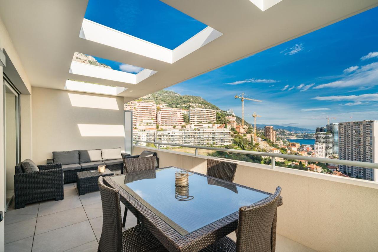 5Mn Monaco - Terrasse Vue Mer - Parking - Be Beausoleil Ngoại thất bức ảnh